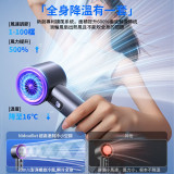 Nidouillet ET048702 高速渦輪手持迷你風扇 - 白色 | 100檔無極調速 | 半導體超冷冰敷 | 香港行貨