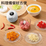 Nidouillet EH057701 多功能電動食物料理機 - 白色 | 一機多用 | 250ml+100ml雙杯配置 | 香港行貨