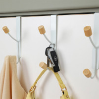 免打孔門後掛式掛鉤 - 三個裝 | 適用厚度為4.5CM內的門 | 即掛即用 免打孔門後掛式掛鉤 - 三個裝 | 適用厚度為4.5CM內的門 | 即掛即用