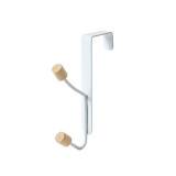 Nidouillet EH059201 免打孔門後掛式掛鉤 - 三個裝 | 適用厚度為4.5CM內的門 | 即掛即用 | 香港行貨