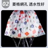 Nidouillet EH060504 特大號60*60cm細網加厚洗護袋 - 單件套(銀杏) | 透水細密網孔 | 防纏繞 | 香港行貨