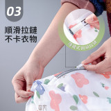 Nidouillet EH060504 特大號60*60cm細網加厚洗護袋 - 單件套(銀杏) | 透水細密網孔 | 防纏繞 | 香港行貨