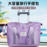 Nidouillet EH063101 多功能大容量行李袋 - 灰色 | 容量可擴展 | 底輪可拆卸 | 防潑水 | 香港行貨