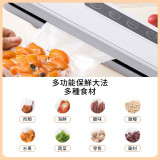 Nidouillet EH062501 多功能抽真空封口機 - 白色 | 干濕通用 | 可拆卸易清洗 | 自動封口 | 香港行貨