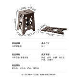 Nidouillet ET052901 戶外/室内便攜摺疊椅 - 白綠色 | 雙三角形椅腳 | 摺疊收納 | 即開即用 | 香港行貨