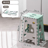 Nidouillet ET052901 戶外/室内便攜摺疊椅 - 白綠色 | 雙三角形椅腳 | 摺疊收納 | 即開即用 | 香港行貨