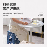 Nidouillet ET052902 戶外/室内便攜摺疊椅 - 奶白色 | 雙三角形椅腳 | 摺疊收納 | 即開即用 | 香港行貨