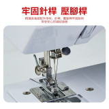 Nidouillet EH061701 家用便攜式電動衣車 - 白色 | 14種線跡 | 可自動繞線 | 雙速調節 | 香港行貨