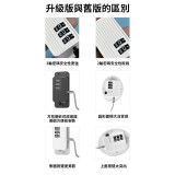 Nidouillet EH064501 推拉門窗戶限位固定器 - 白色 | 限位距離自定 | 3輪密碼設計 | 強力無痕膠 | 香港行貨