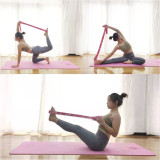 ONETWOFIT ET035202 多段式瑜伽舞蹈輔助伸展帶 - 綠色 | 易清洗 | 高回彈 | 不變形不直球 | 香港行貨