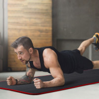 1cm超厚NBR瑜伽墊 - 黑色 | 雙面防滑 | 耐用抗撕裂 | 外柔內韌 1cm超厚NBR瑜伽墊 - 黑色 | 雙面防滑 | 耐用抗撕裂 | 外柔內韌