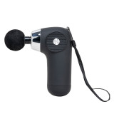 MINI肌肉筋膜槍 - 黑色 | 四檔強度調節 | 55dB靜音降噪 | 6mm衝程擊打振幅