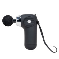 MINI肌肉筋膜槍 - 黑色 | 四檔強度調節 | 55dB靜音降噪 | 6mm衝程擊打振幅