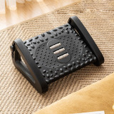 ONETWOFIT ET041501 足底按摩滾輪器 - 黑色 | 釋放雙腿壓力 | 六種高度調節 | 減少翹腳 | 香港行貨