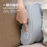 ONETWOFIT ET041701 3D立體電動頸椎按摩枕 - 淡藍色 | 加大疊浪枕面 | 仿真人手揉捏 | 42℃溫感熱敷 | 香港行貨