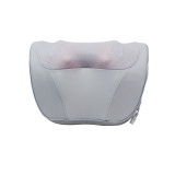 3D立體電動頸椎按摩枕 - 淡藍色 | 加大疊浪枕面 | 仿真人手揉捏 | 42℃溫感熱敷