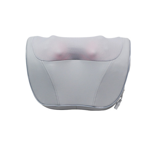 3D立體電動頸椎按摩枕 - 淡藍色 | 加大疊浪枕面 | 仿真人手揉捏 | 42℃溫感熱敷