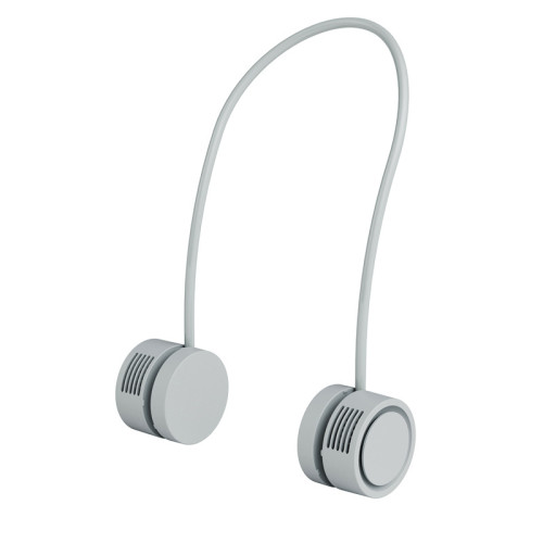 戶外掛頸小風扇 - 灰綠色 | 隱藏式進風口 | 渦輪風機 | 三檔風力可選