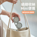 ONETWOFIT ET041902 戶外掛頸小風扇 - 黃灰色 | 隱藏式進風口 | 渦輪風機 | 三檔風力可選 | 香港行貨