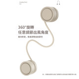 ONETWOFIT ET041903 戶外掛頸小風扇 - 灰綠色 | 隱藏式進風口 | 渦輪風機 | 三檔風力可選 | 香港行貨