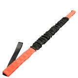 靜音安全型家用臂力棒 - 30KG-橙紅色 | 超彈高韌纖維片 | 加厚軟膠把手