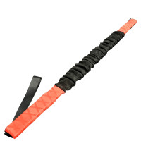 靜音安全型家用臂力棒 - 30KG-橙紅色 | 超彈高韌纖維片 | 加厚軟膠把手