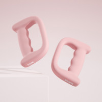 多功能手握啞鈴 - 粉色一對裝(0.5KG*2) | 實心鑄鐵 | 握感舒適