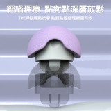 ONETWOFIT ET046703 三合一多功能可拆卸筋膜球 - 灰色 | 肌肉深層放鬆 | 手腕康復訓練 | 香港行貨