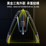 ONETWOFIT ET047801 專業款液壓臂力器 - 灰黑色 | 10-200KG無極調節 | 鍛煉更安全 | 緩慢回彈 | 香港行貨