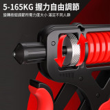 ONETWOFIT ET048002 專業級雙彈簧握力器 - 紅色 | 5-165kg力度可調節 | 智能計數 | 香港行貨