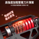 ONETWOFIT ET048002 專業級雙彈簧握力器 - 紅色 | 5-165kg力度可調節 | 智能計數 | 香港行貨