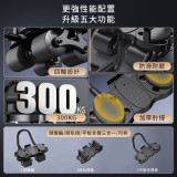 ONETWOFIT ET054601 多功能四輪健腹輪 - 黑色 | 穩定剎車自動回彈 | 人體工程學掌握設計 | 香港行貨