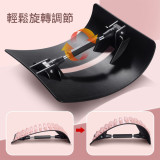 ONETWOFIT ET057801 腰椎拉伸舒緩器 - 粉色 | 自由調節角度 | 曲線貼合 | 彈性緩衝 | 香港行貨