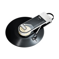 Audio-Technica AT-SB727 Sound Burger 無線可攜式黑膠唱盤機 - 白色 | 12小時續航 | 皮帶驅動 | 香港行貨