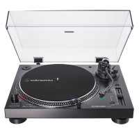 Audio-Technica AT-LP120XBT-USB 無線直接驅動唱盤機 - 黑色 | 可調節的動態防滑控制 | S形唱臂設計 | 香港行貨