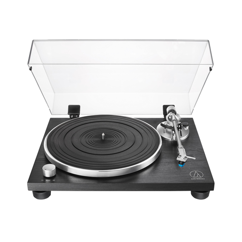 Audio-Technica AT-LPW30BK 全手動皮帶驅動黑膠唱盤 - 黑色 | 抗階振MDF底座 | 33-1/3和45 RPM雙轉速 | 香港行貨