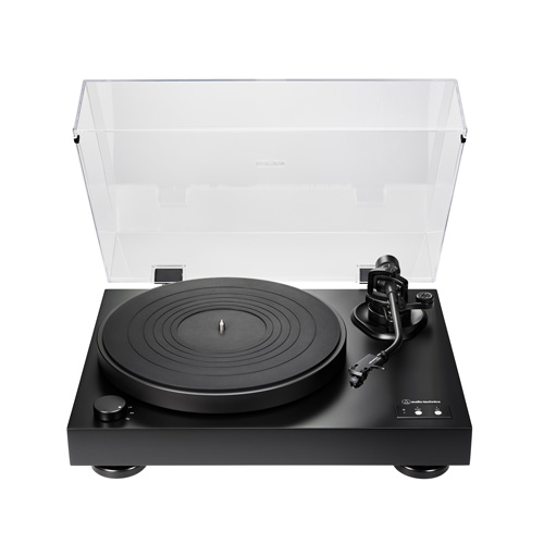 Audio-Technica AT-LP8X 半自動直接傳動唱盤機 - 黑色 | 33-1/3轉、45轉 和 78轉三轉速 | J型唱臂 | 香港行貨