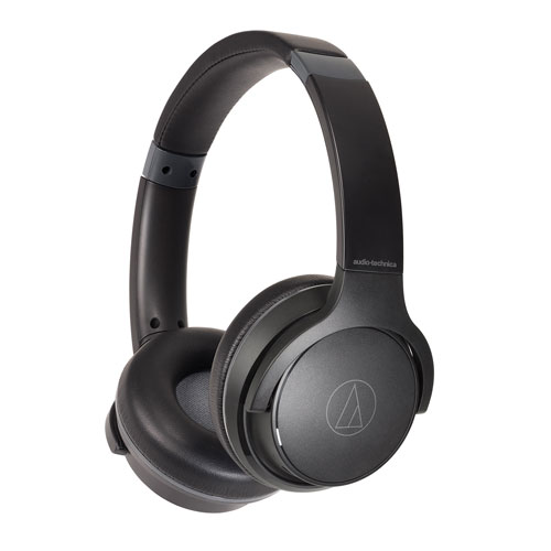 Audio-Technica ATH-S220BT 無線耳罩式耳機 - 黑色 | 60小時續航時間 | 多點配對功能 | 香港行貨