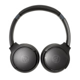 Audio-Technica ATH-S220BT 無線耳罩式耳機 - 黑色 | 60小時續航時間 | 多點配對功能 | 香港行貨