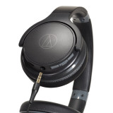 Audio-Technica ATH-S220BT 無線耳罩式耳機 - 黑色 | 60小時續航時間 | 多點配對功能 | 香港行貨