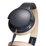 Audio-Technica ATH-S220BT 無線耳罩式耳機 - 海軍藍 | 60小時續航時間 | 多點配對功能 | 香港行貨