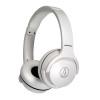 Audio-Technica ATH-S220BT 無線耳罩式耳機 - 白色 | 60小時續航時間 | 多點配對功能 | 香港行貨