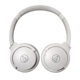 Audio-Technica ATH-S220BT 無線耳罩式耳機 - 白色 | 60小時續航時間 | 多點配對功能 | 香港行貨