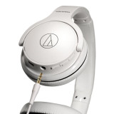 Audio-Technica ATH-S220BT 無線耳罩式耳機 - 白色 | 60小時續航時間 | 多點配對功能 | 香港行貨