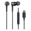 Audio-Technica ATH-CKD3C USB Type-C 入耳式耳機 - 黑色 | 內建麥克風 |「管型」耳機設計 | 香港行貨
