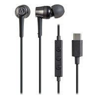 Audio-Technica ATH-CKD3C USB Type-C 入耳式耳機 - 黑色 | 內建麥克風 |「管型」耳機設計 | 香港行貨