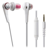 Audio-Technica ATH-CKS770iS 智能手機專用入耳式有線耳機 - 白色 | Ø13mm雙磁界驅動單元 | 多重變換振膜 | 香港行貨