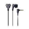 Audio-Technica ATH-CHX5 SonicFuel® 混合耳塞式耳機 - 黑色 | φ13.5mm單體 | 20-22,000Hz頻率響應 | 香港行貨