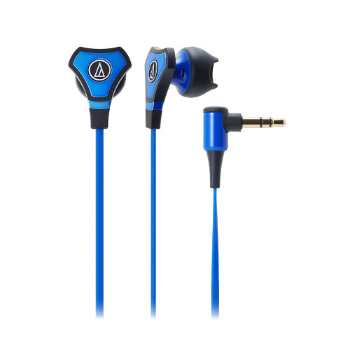 Audio-Technica ATH-CHX5 SonicFuel® 混合耳塞式耳機 - 藍色 | φ13.5mm單體 | 20-22,000Hz頻率響應 | 香港行貨