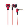 Audio-Technica ATH-CHX5 SonicFuel® 混合耳塞式耳機 - 紅色 | φ13.5mm單體 | 20-22,000Hz頻率響應 | 香港行貨